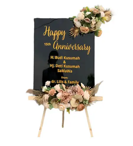 Papan Bunga Akrilik Cempaga