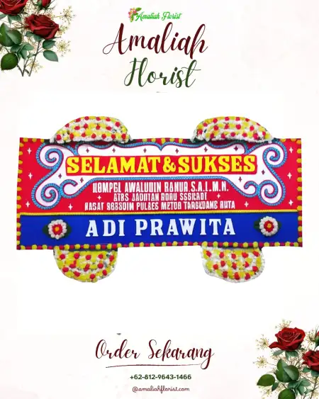 Papan Bunga Ucapan Selamat Cempaga